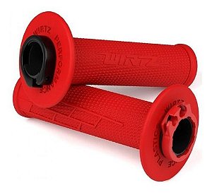 MANOPLA PUNHO WIRTZ LOCK ON VERMELHO XR250 / CRF 230 XRE 300