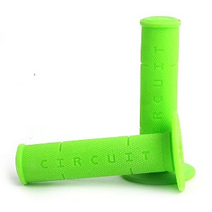 Manopla Circuit Iv verde fluor Trilha Cros Off Road Par