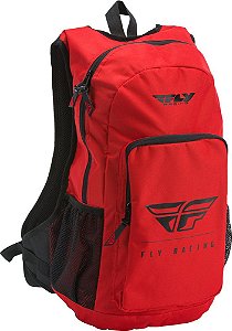 MOCHILA MOTOCROSS TRILHA NOTEBOOK  FLY RACING JUMP VERMELHA