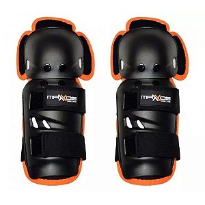 COTOVELEIRA MOTOCROSS TRILHA MATTOS RACING MX PRETO LARANJA