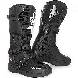 BOTA MOTOCROSS TRILHA IMS TOP PRETA 12 TAM 46