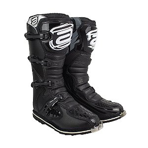 BOTA MOTOCROSS TRILHA ENDURO ASW PRETA TAMANHO 10 (41/42)