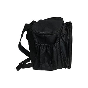 BOLSA BAG MOCHILA TERMICA LAMINADO MOTO PRETA PROTERCAPAS