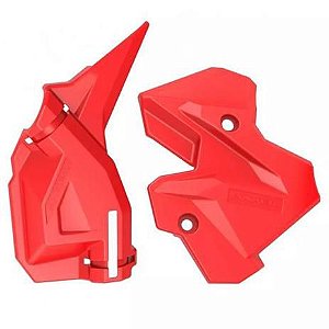 PROTETOR DE QUADRO MOTOCROSS TRILHA CRF 250F VERMELHO ANKER