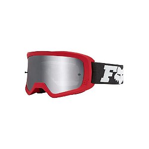 OCULOS MOTOCROSS TRILHA FOX MX MAIN RACE RED VERMELHO