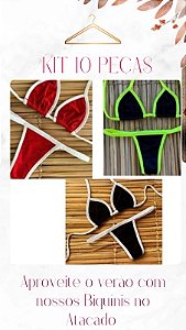 Biquíni de Amarrar Atacado 10 peças