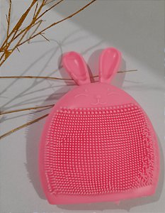 Esponja de Silicone para Limpeza Facial_Formato Coelho