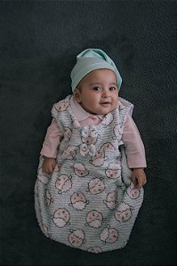 Saco de Dormir Borboleta Carneirinho 6 a 12 Meses Gesta Slings