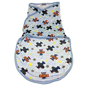Saco de Dormir Swaddle Plush 0 a 3 Meses Theo Gesta Slings