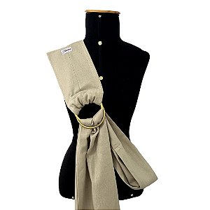 Sling Unissex Nude Argola Ouro