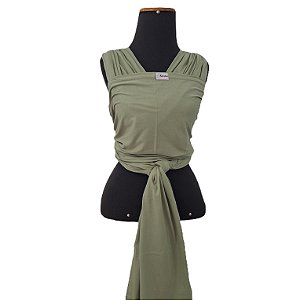 Wrap Sling Unissex Algodão Orgânico Natural Gesta Slings