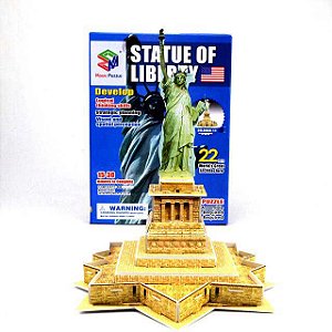 Quebra-cabeça 3d Estátua da Liberdade - USA