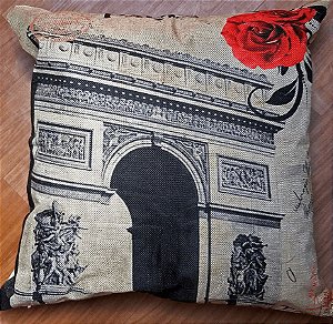Capa de almofada Linho - Paris