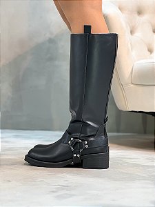 Bota Feminina Biker Taylor Preto