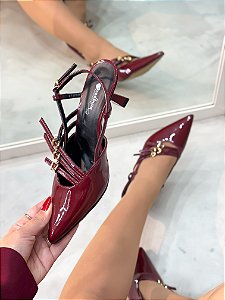 Scarpin Feminino Chloe Cherry
