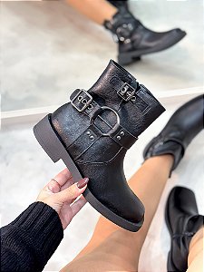 Coturno Feminino Heloisa Preto
