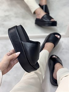 PRÉ VENDA - Birken Flatform Feminina Maya Preta