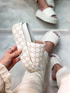 PRÉ VENDA - Flatform Feminina Paloma Off-White