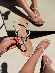 Rasteira Feminina Luna Nude