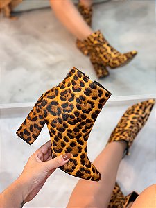 Bota Feminina Nanda Onça em Couro Legitimo