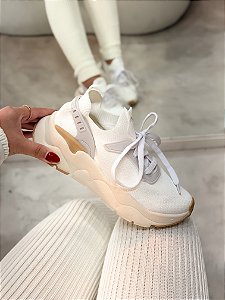 Tênis Feminino Lola em Meia Branco