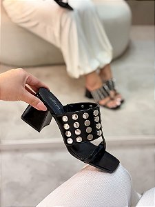 Tamanco Feminino Aurora Preto