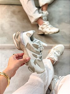 Tênis Feminino Nic Branco/Gelo