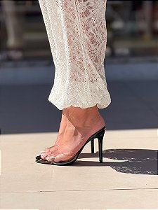 Tamanco Feminino Shay Preto em vinil