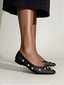 Sapatilha Feminina Blair Preta em tela