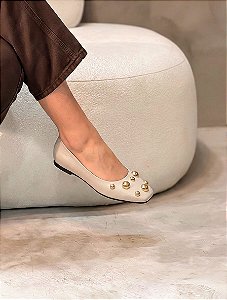 Sapatilha Feminina Pati Off-white