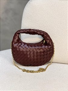 Mini Bag Melina Trançada Vinho