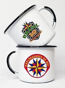 Caneca Esmaltada 10 Anos ERB