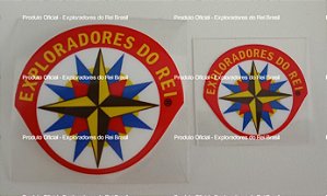 Adesivo UV em alto relevo - Exploradores do Rei Brasil