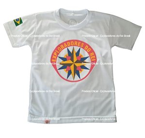 Camiseta Oficial ERB Branca 100% algodão