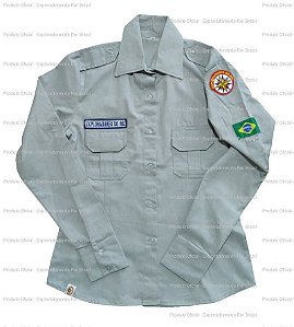 Camisa Farda Feminina Infantil - Produção 2021