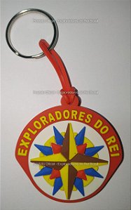 Chaveiro Emborrachado Exploradores do Rei