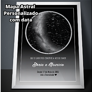 Quadro Mapa Astral