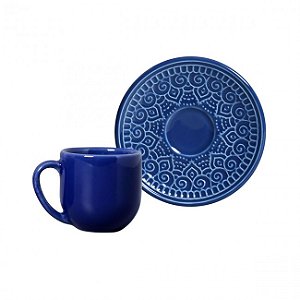 6 Xícaras de café agra az navy 112 ml