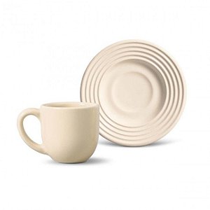 6 Xícaras de café argos cru 72 ml