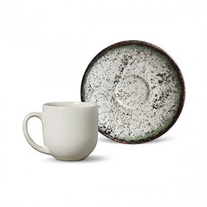 6 Xícaras de café coup cosmic green 112 ml