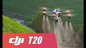 KIT Drone Pulverizador Dji Agras T20 Agrícola 20 Litros