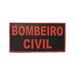 Pacth Bombeiro Civil p/ Capas