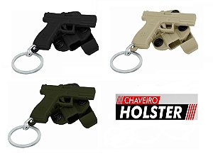 Chaveiro Holster (preto / coyote/ verde)