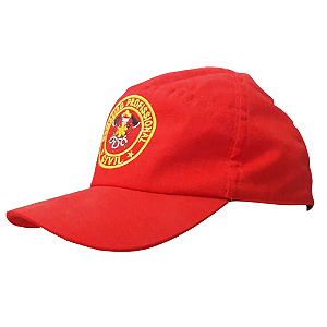 Boné Vermelho Bombeiro Civil