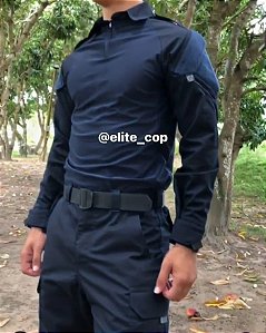 Fardamento Azul Noturno (calça+camisa)