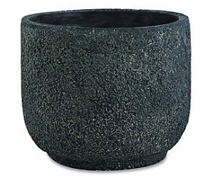 CACHEPOT PRETO MODELO AERADO P