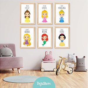 Kit Quadros: Princesas