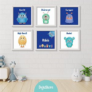 Kit Quadros: Os Monstrinhos