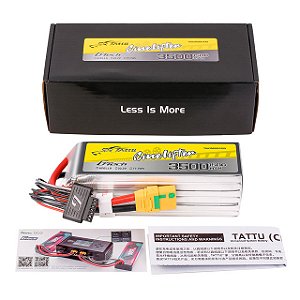 Bateria Lipo Tattu Tattu G-Tech 3500mAh 6S 150C  XT90-S Plug