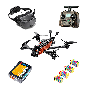 Kit Completo Vapor 5 DC com 04 pro e GPS Pronto para voar (Custo Benefício)